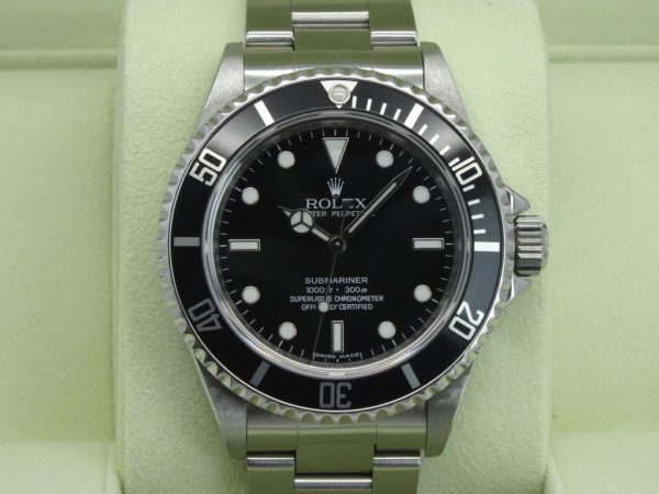 FSOT: 2008 Rolex Submariner No Date 14060M 4-LINER V-Serial Complete Set RSC Service June 2020