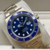 FSOT: Rolex Submariner Date 126618LB Yellow Gold Blue Dial Mint July 2024 - Image 3